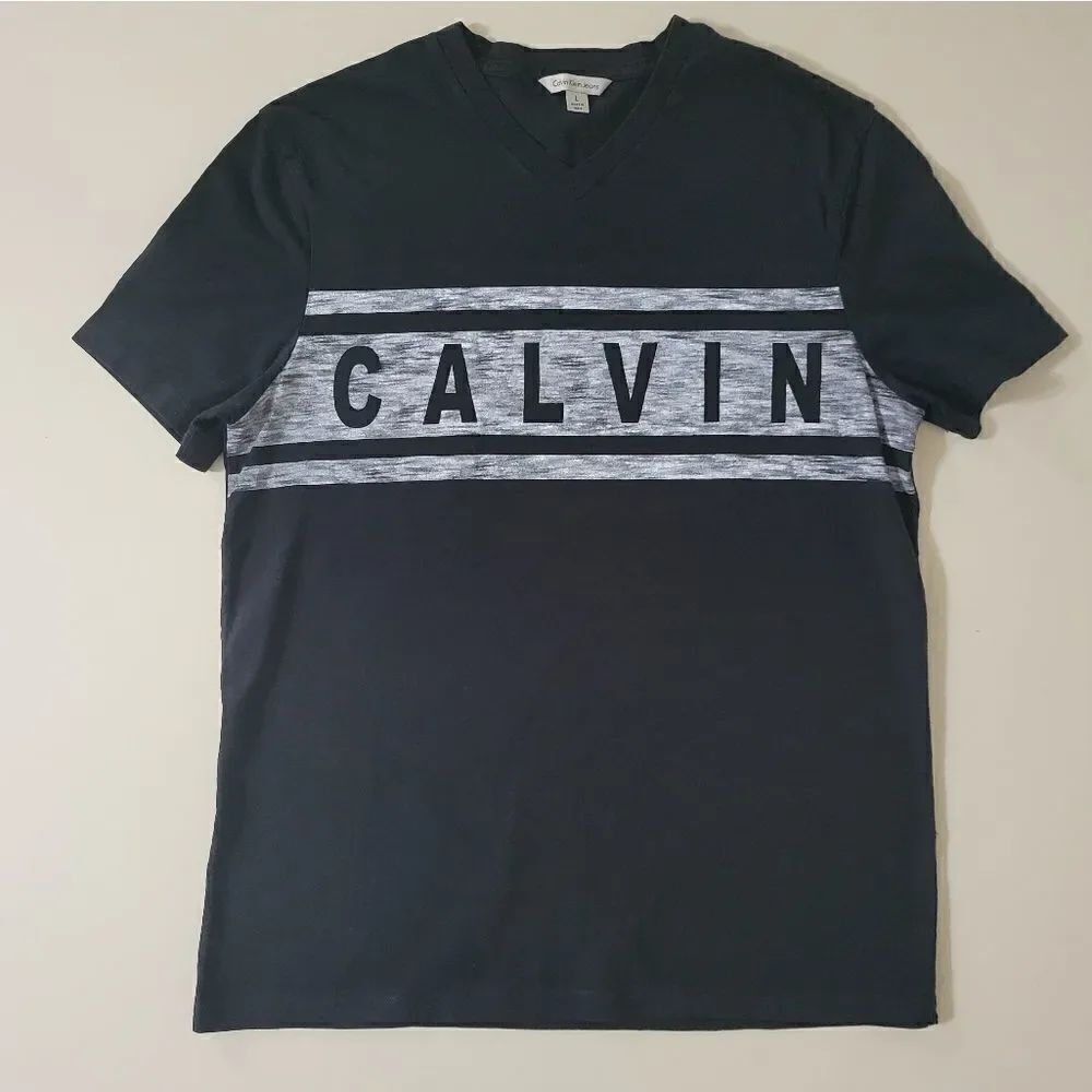Calvin Klein Men's Black Short Sleeve Tshirt